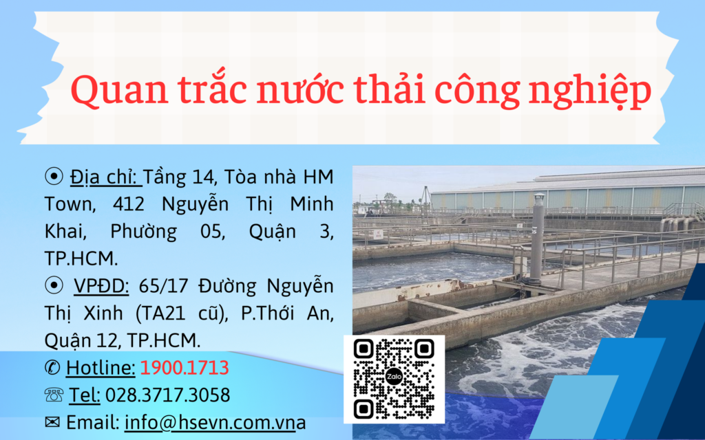 Quan trắc nước thải công nghiệp